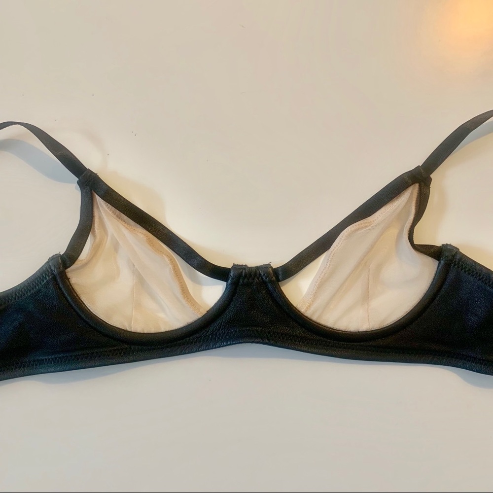 • NWOT sheer cup nastygal bralette •